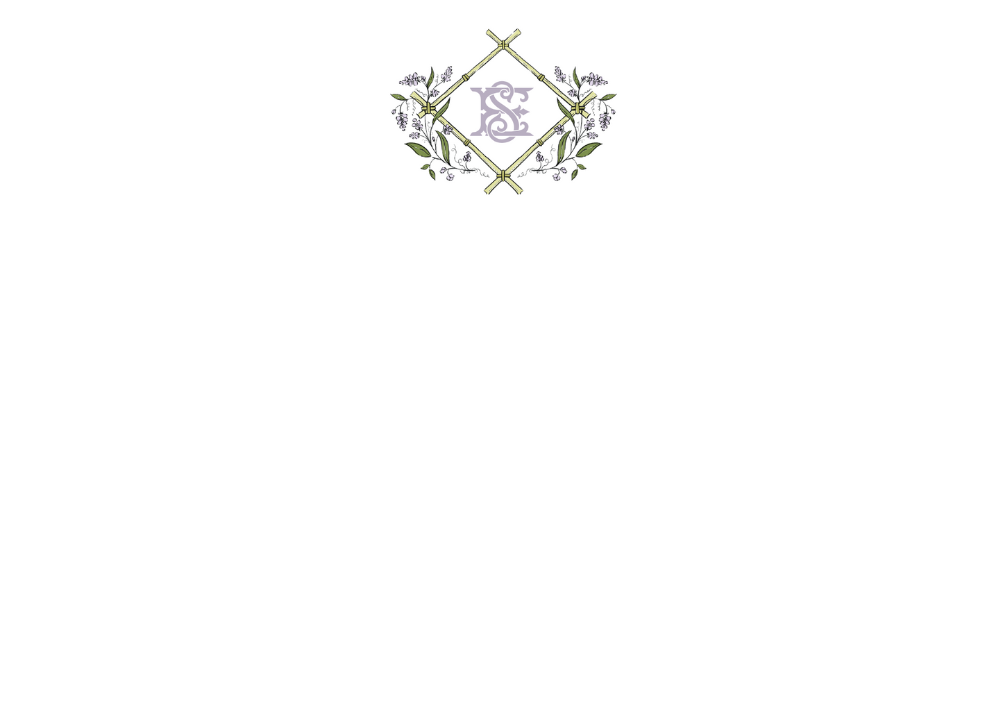 purple power initial stationery