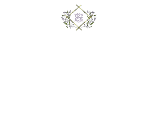 purple power initial stationery