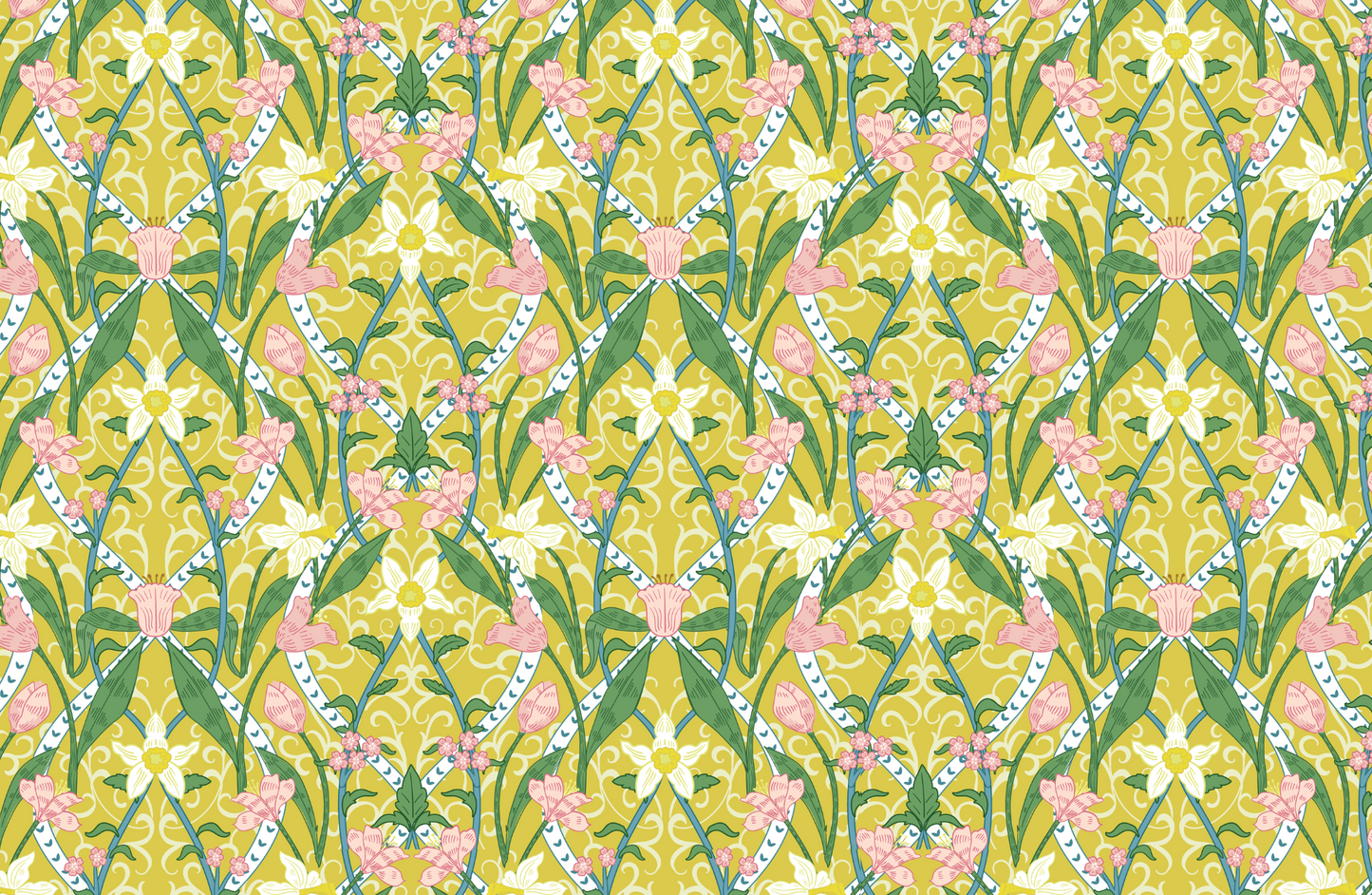 floral garden tear away paper placemat