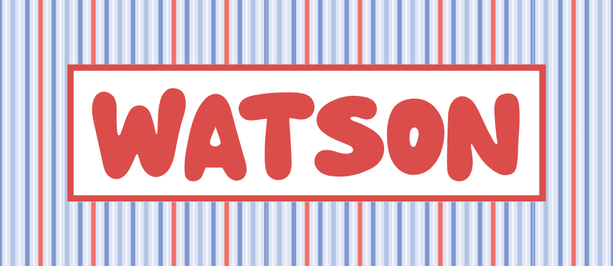 STRIPES RECTANGLE VINYL LABEL