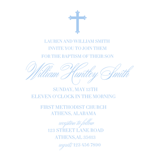 baptism invitation