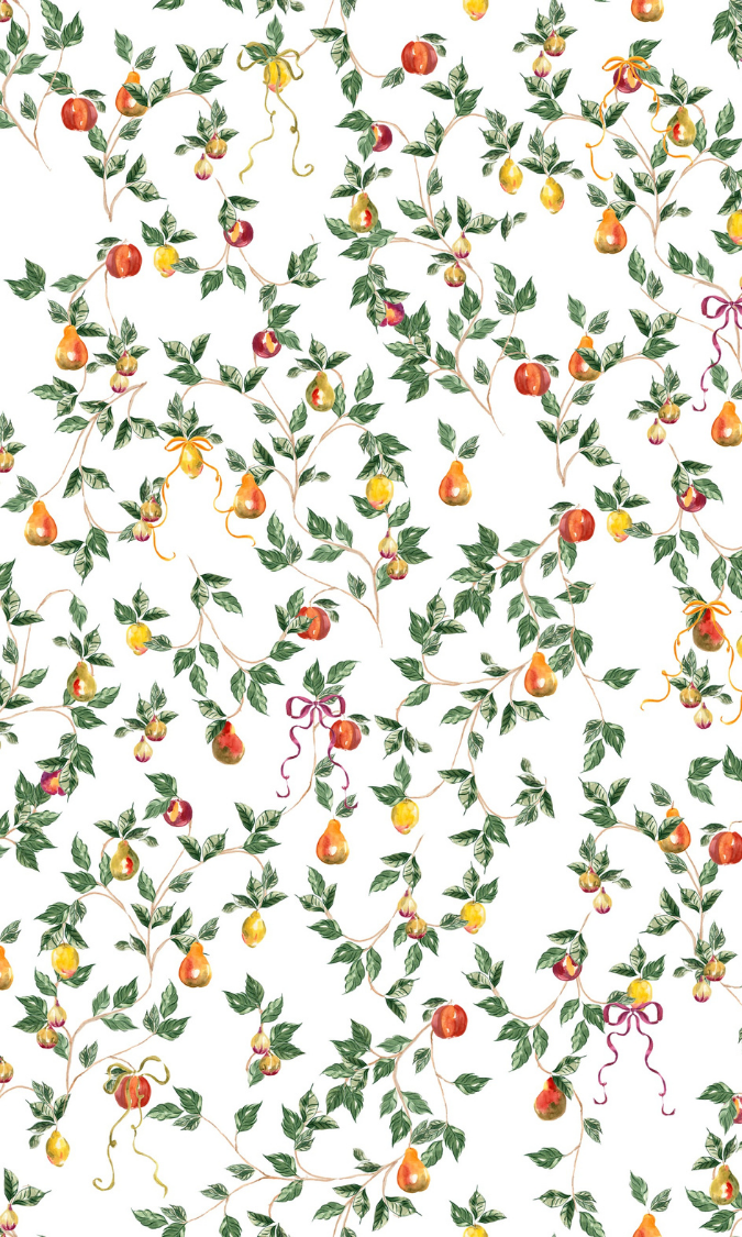 PRETTY PEAR GIFT TAG