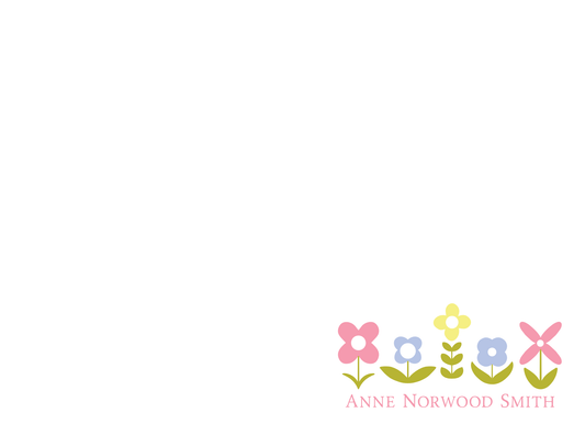SMALL WORLD FLORAL NOTE CARDS