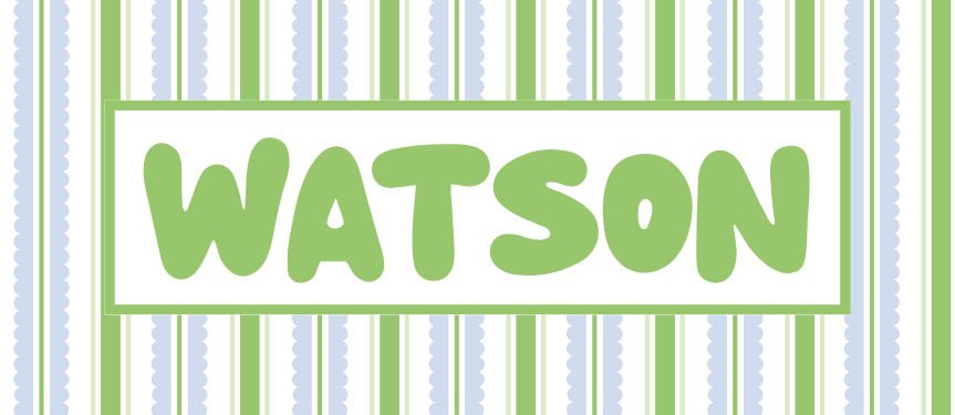 STRIPES RECTANGLE VINYL LABEL