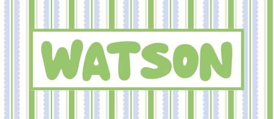 STRIPES RECTANGLE VINYL LABEL