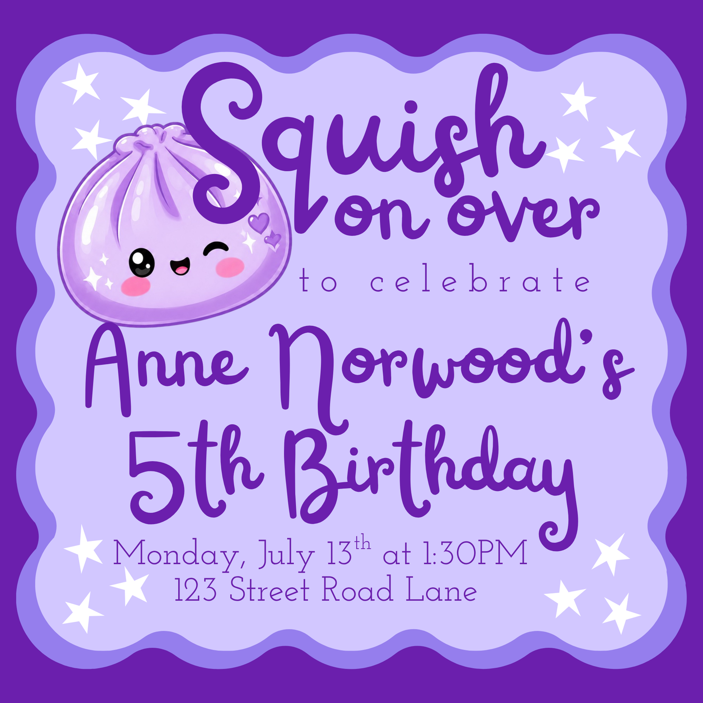 DUMPLING PARTY INVITATION