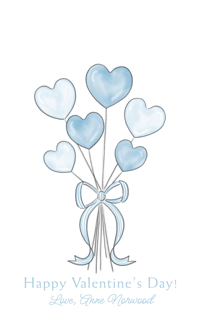 heart balloons valentines