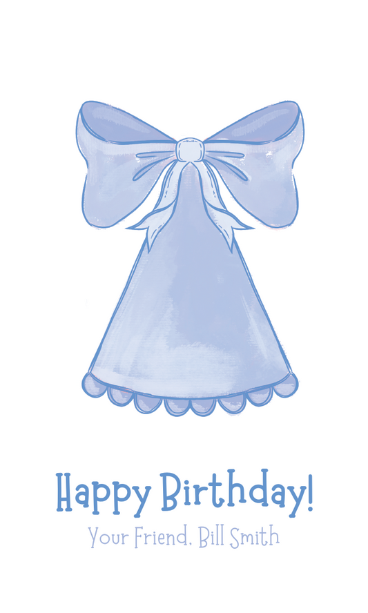 SWEET BIRTHDAY HAT GIFT TAG