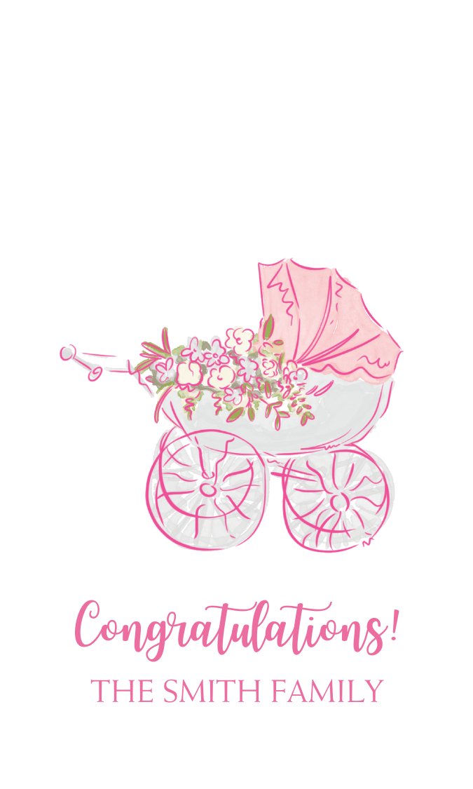 congrats! baby gift tags