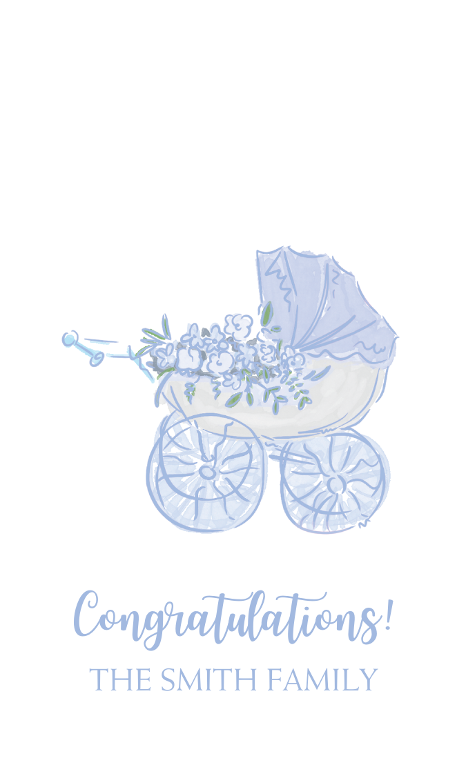 congrats! baby gift tags