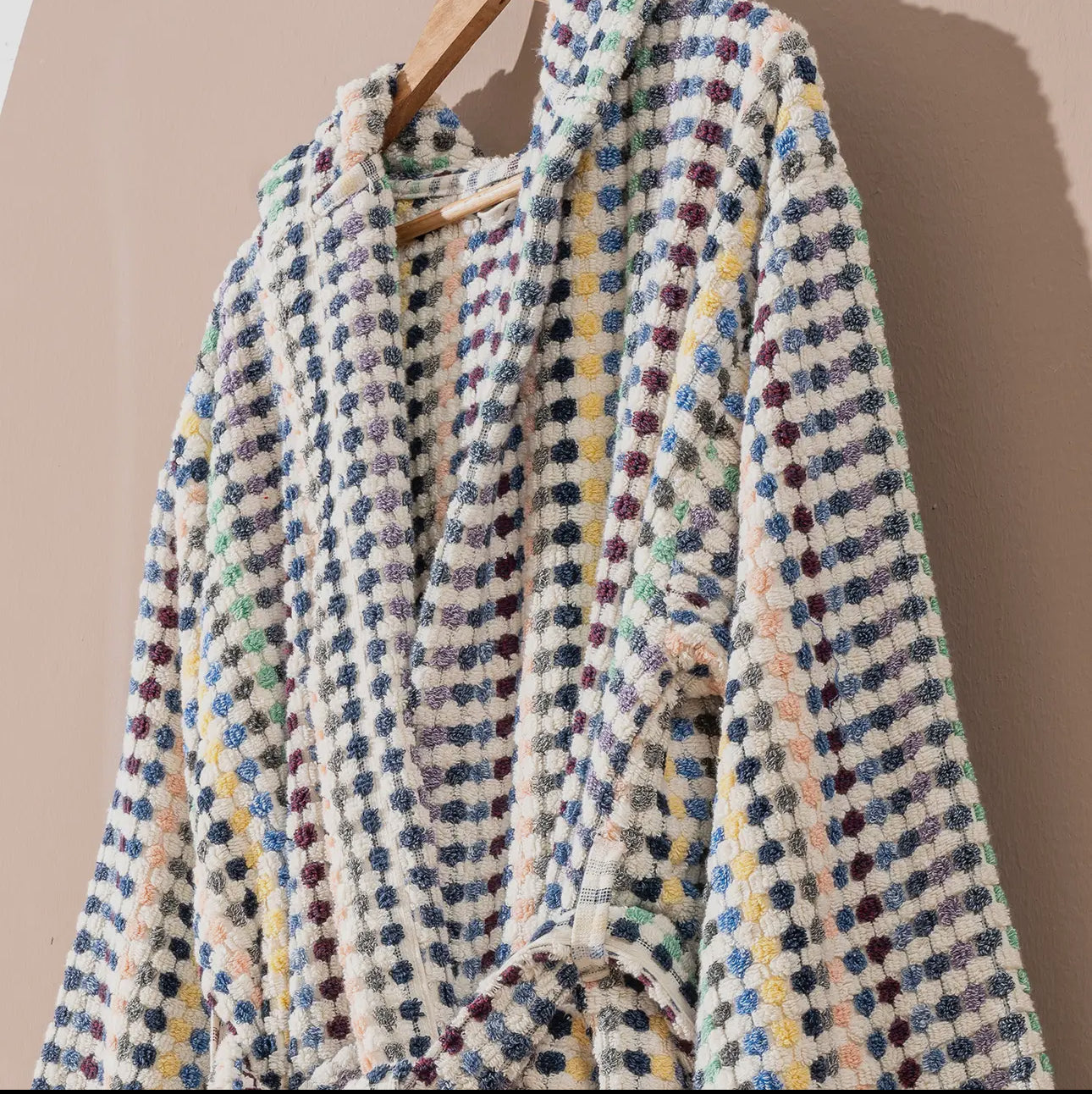Pompom Bathrobe