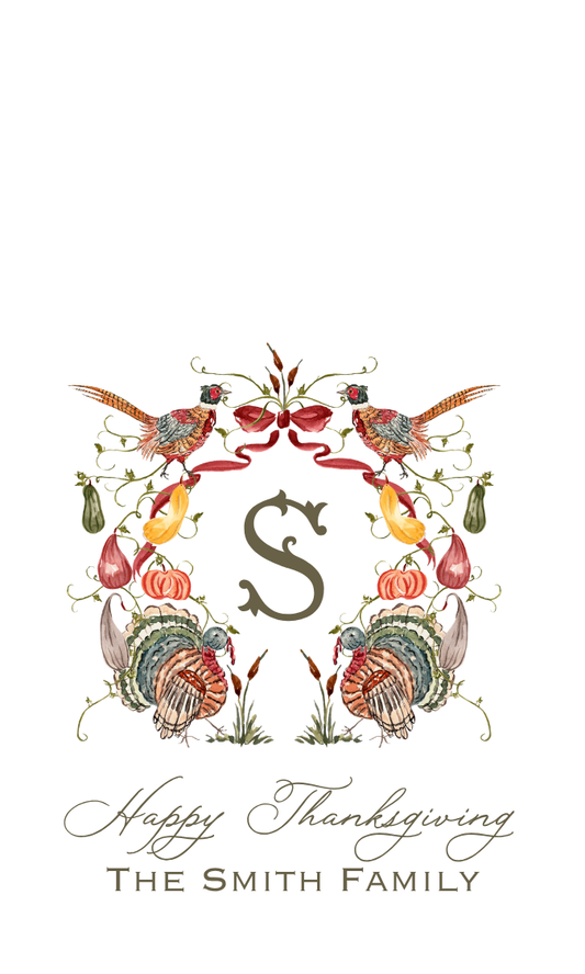 HAPPY THANKSGIVING GIFT TAG