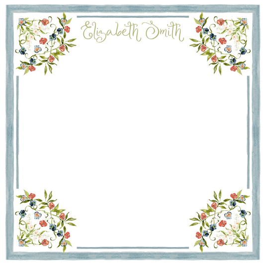 FLORAL WATERCOLOR NOTEPAD
