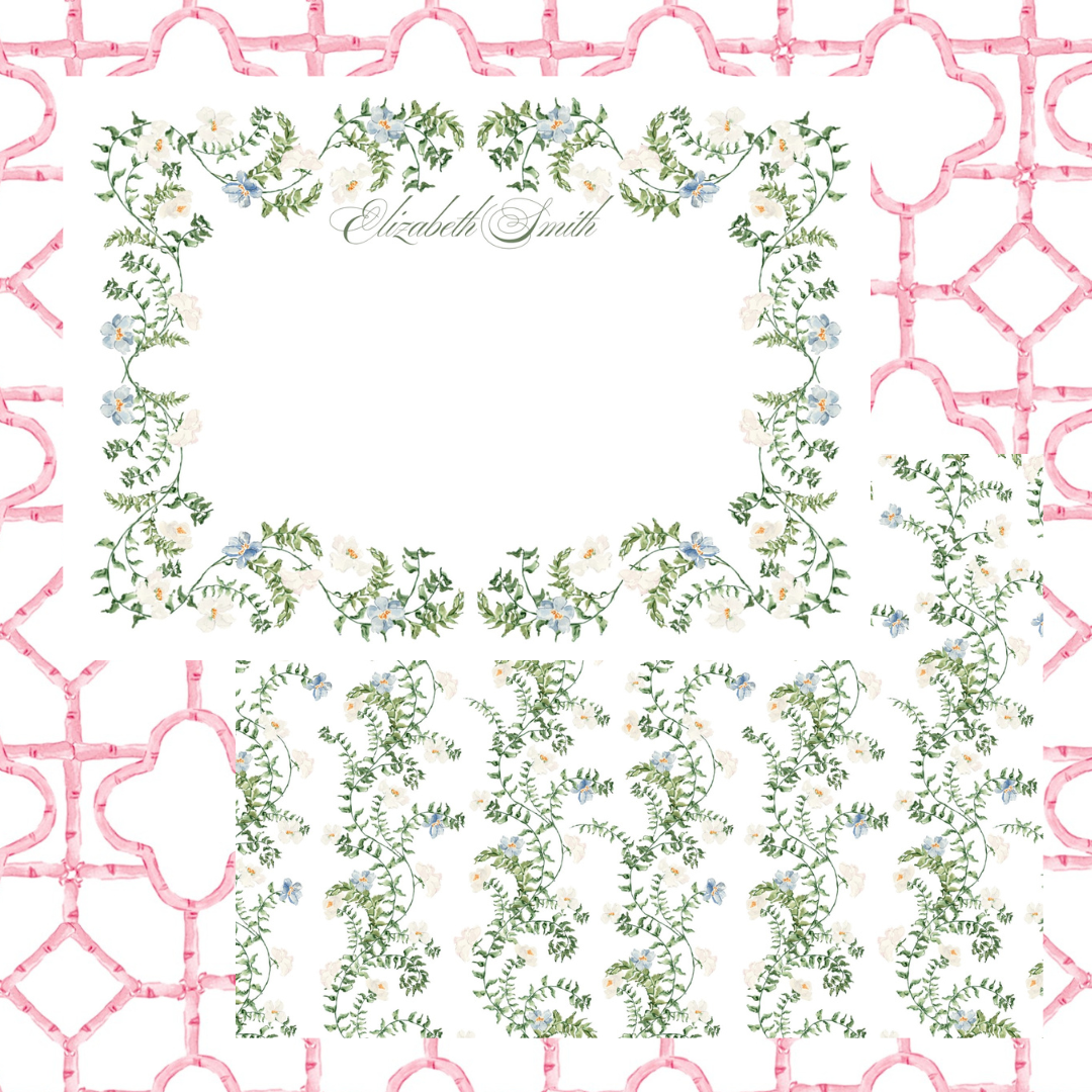 AIRY Florals stationery