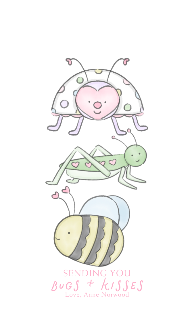 BUGS + KISSES VALENTINE