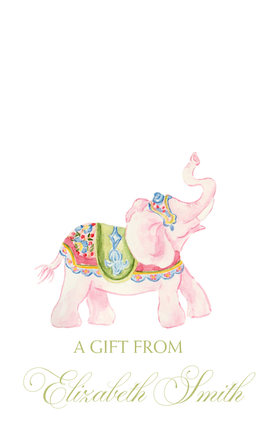 ELEPHANT GIFT TAG