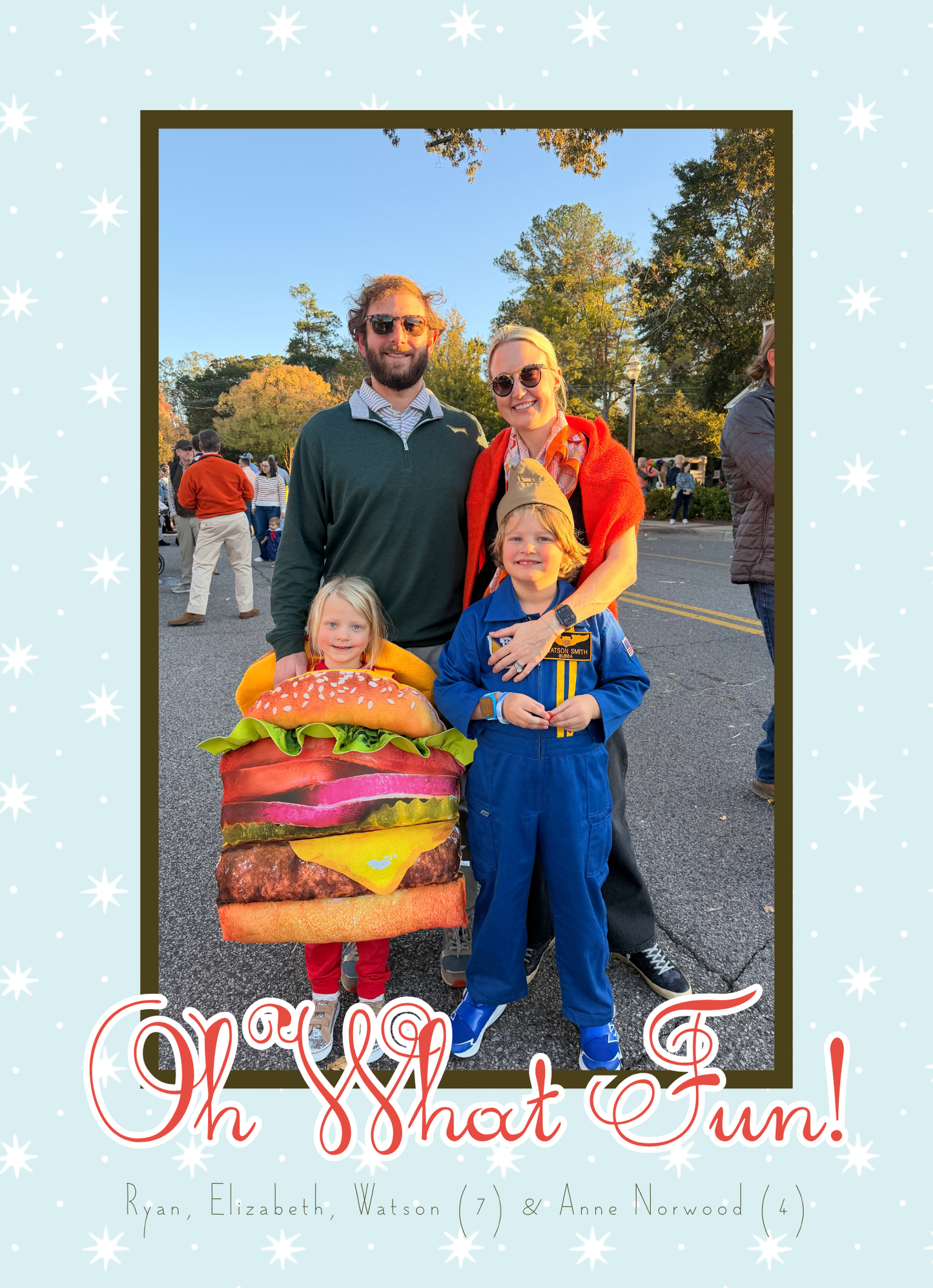 Oh What Fun! Christmas Card