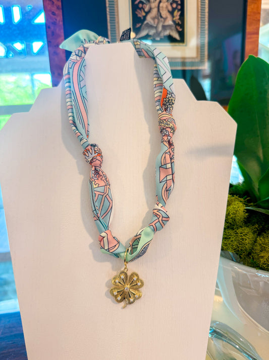 COSTA scarf necklace