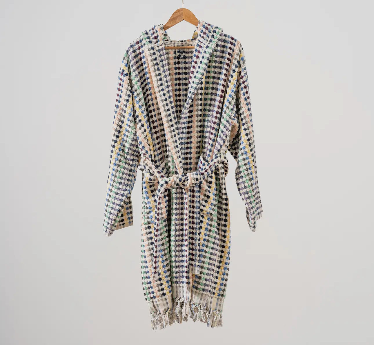 Pompom Bathrobe
