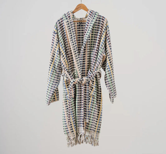 Pompom Bathrobe