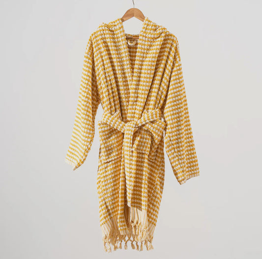 Pompom Bathrobe