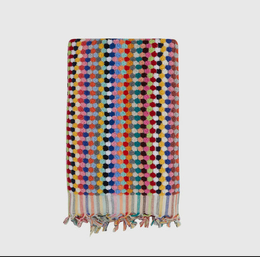 Pompom Bubble Handloom Turkish Towels