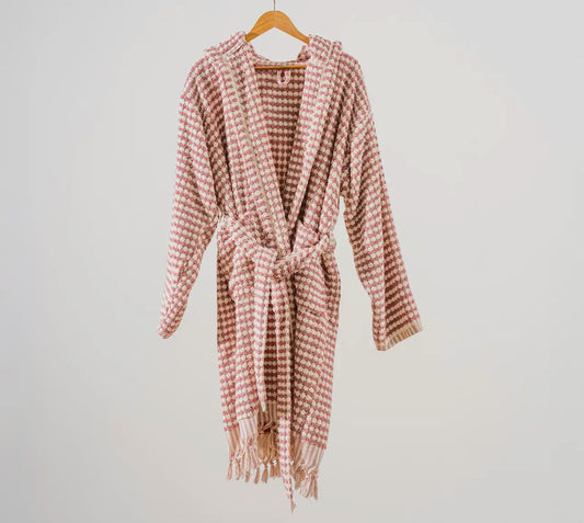 Pompom Bathrobe