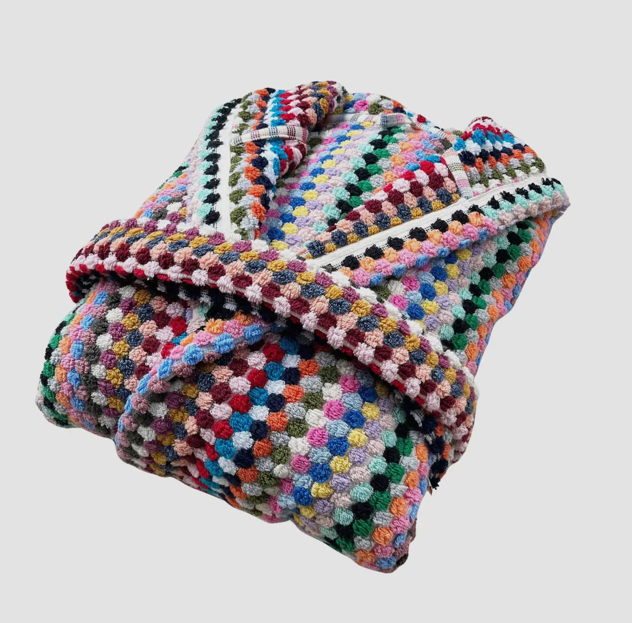Pompom Bathrobe