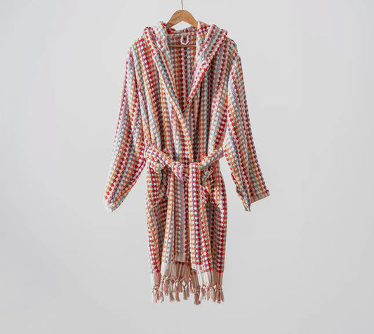 Pompom Bathrobe
