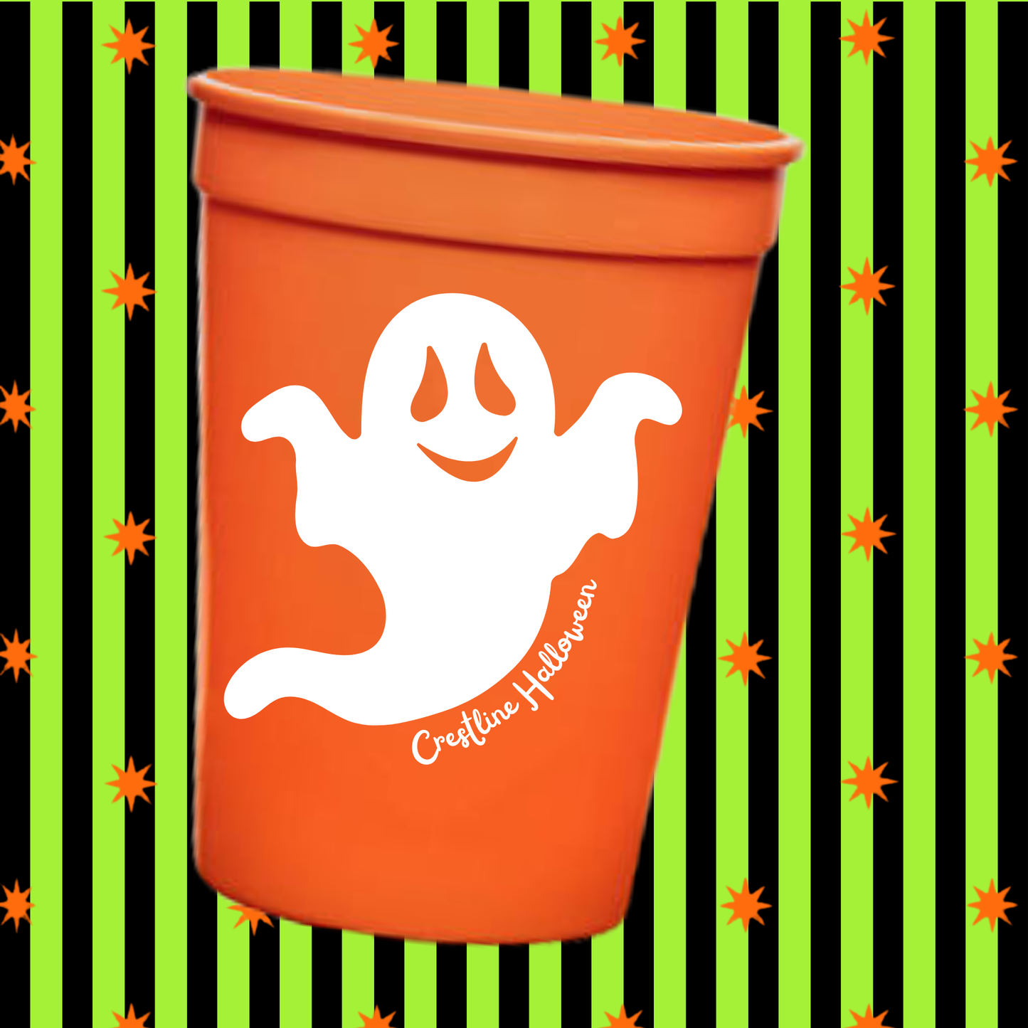 Crestline Halloween 16oz stadium cup