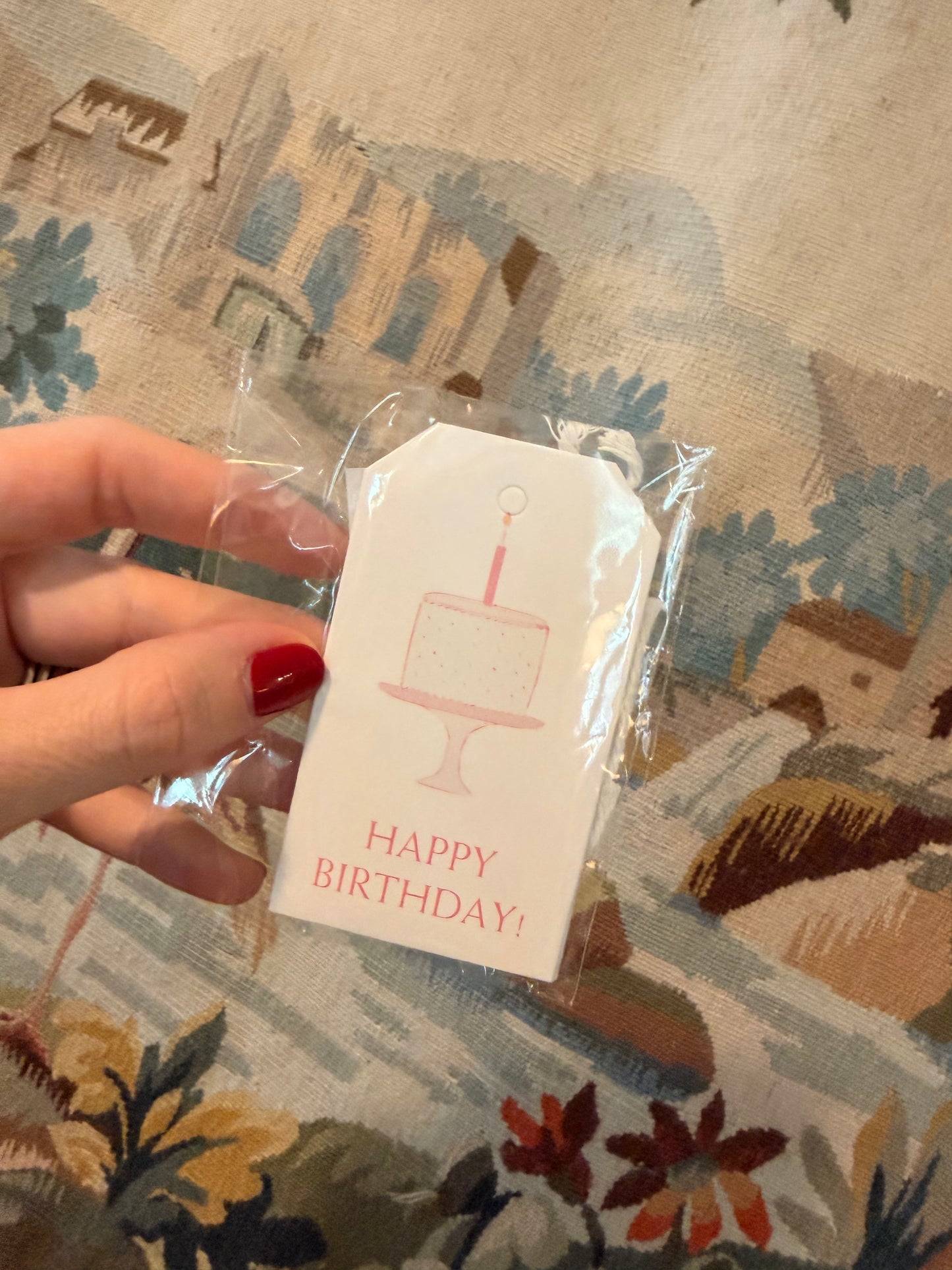 Happy Birthday gift tags