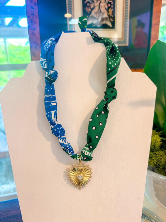 CARLY scarf necklace