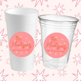 FAMILY STICKER CUPS